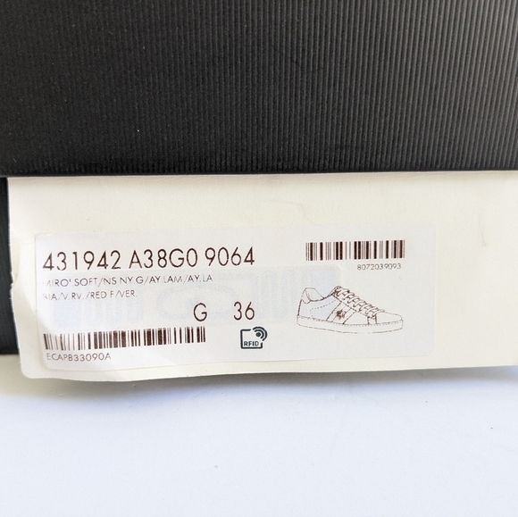 Gucci Ace Low Top Bee Sneakers EU 36 - Picture 11 of 14